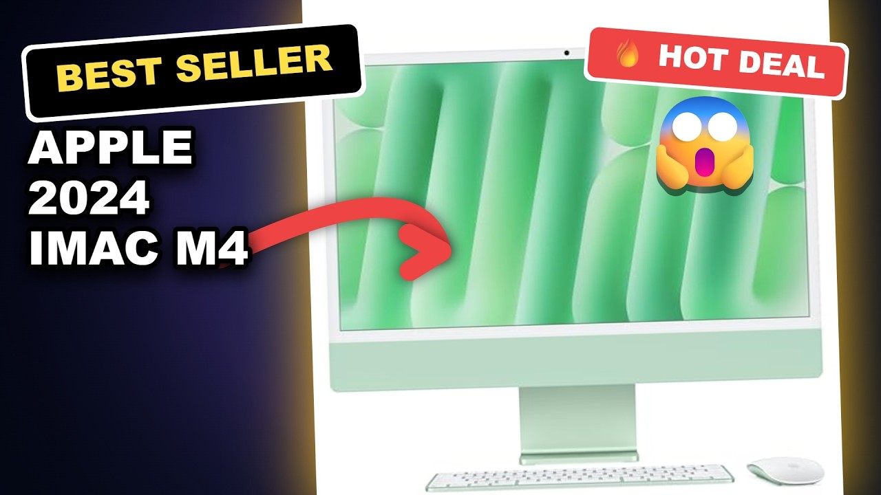 Apple 2024 iMac M4 Honest Review: Built for Apple Intelligence Worth It? review video