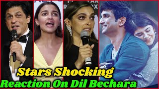 Bollywood Stars Reaction on Dil Bechara