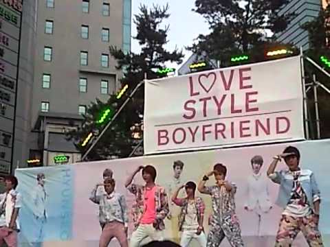 120617 BOYFRIEND 江南　ゲリラライブ②