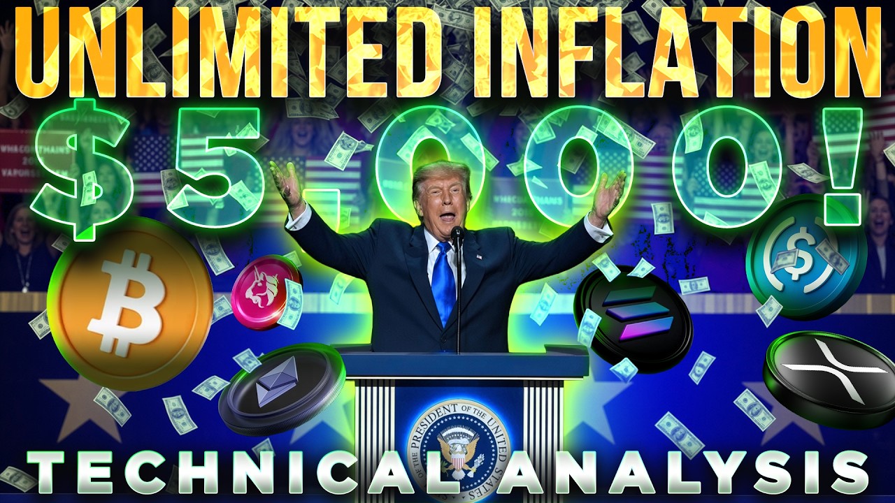 Trump's $5,000 Dividend vs Crypto Market 📉 Technical Analysis @TimWarrenTrades