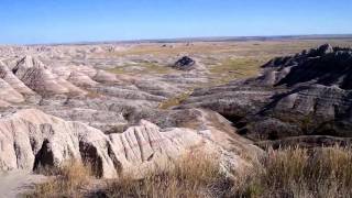 Badlands. Prairie Dogs and Bighorn Sheep