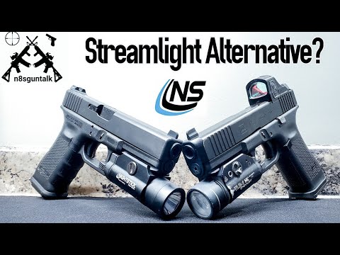 Nightstick 850XL Weapon Mounted Light Review \u0026 Streamlight TLR-1 HL Comparison.