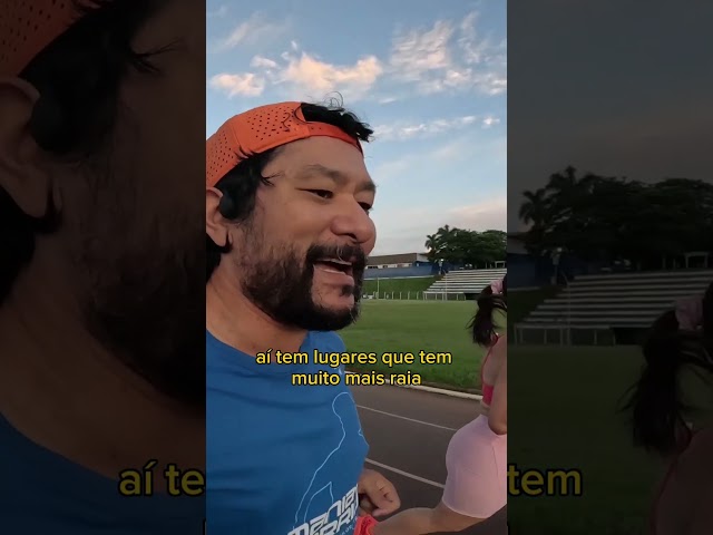 Cuidado na pista de atletismo #maniadecorrida