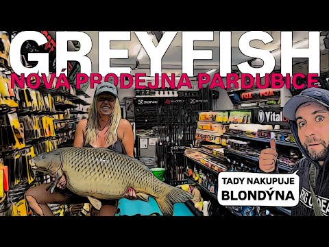 GREYFISH PARDUBICE - Jak vypadá nová prodejna Greyfish Pardubice? Jedu doplnit boilies!