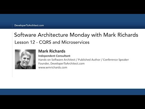 Lesson 12 - CQRS and Microservices