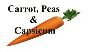 Nursery Rhymes - Carrot Peas And Capsicum - Shemaroo Kids