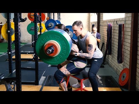 215KG (473lbs) Back Squat at Woodfords Sports Science Consulting