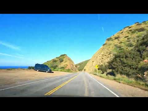 Pacific Coast Highway Timelapse North of Malibu