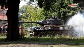 preview picture of video 'Strefa Militarna 2014 - Front wschodni 1944 - Podrzecze - Gostyń'