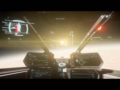 Atmospheric dogfight - Warden vs Harbinger & Sabre Comet