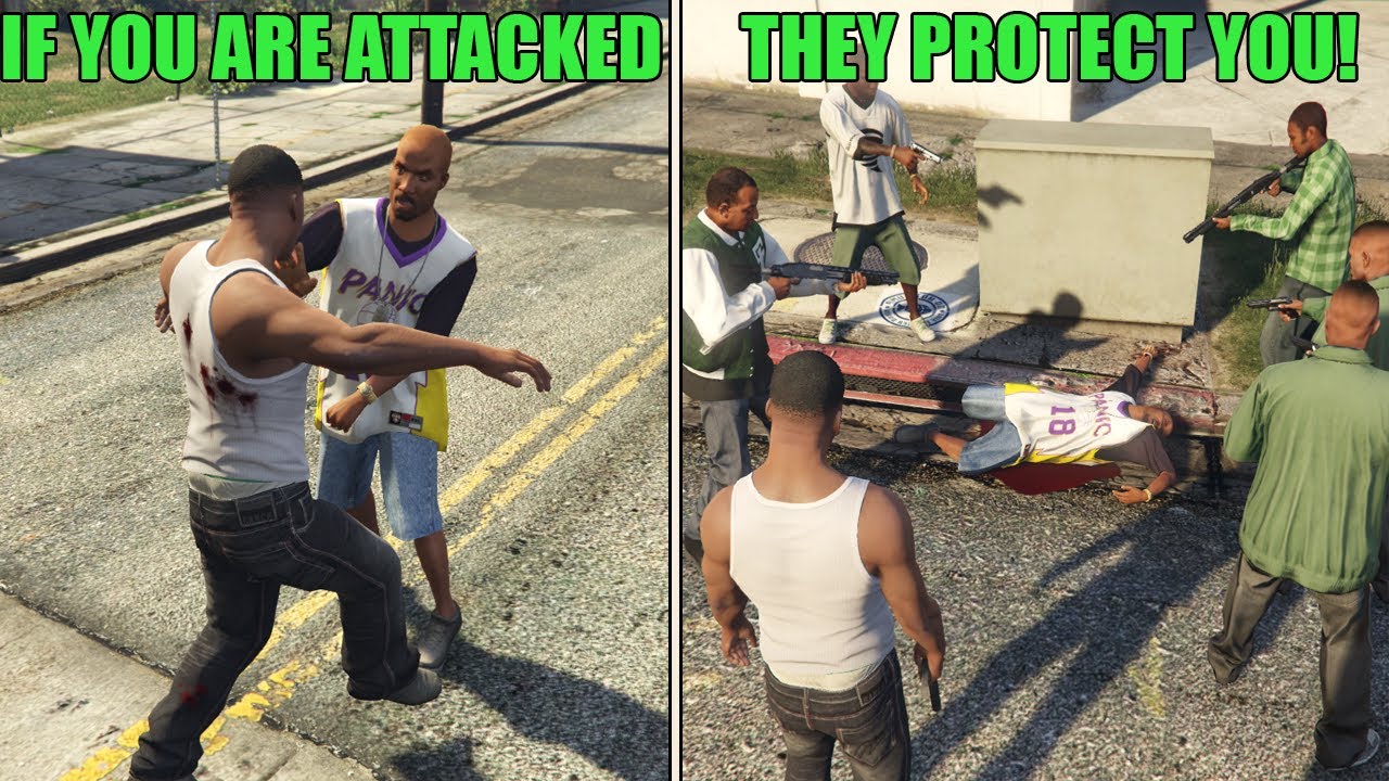 Families are not as Useless as you think! [ 7 secret Details about  Grove Street Families in GTA 5 ]