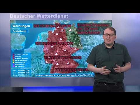 07.02.2020 Unwetterinformation - Deutscher Wetterdienst