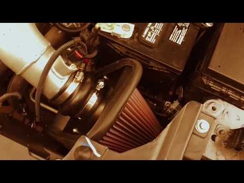 Ford Explorer K&N install Before and After