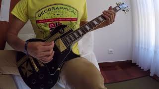 My World - MetallicA rhythm guitar cover (How to play James Hetfield part)