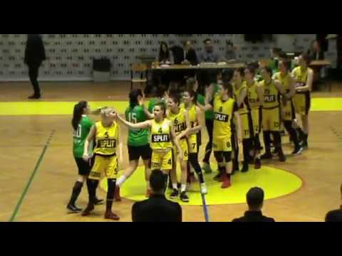 Prva ženska liga sezona 2017/2018 ŽKK Split - ŽKK Trešnjevka