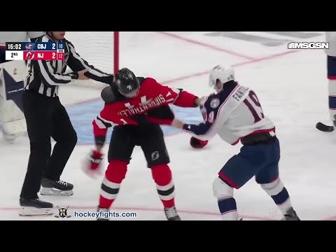 Adam Fantilli vs Jonas Siegenthaler Dec 01, 2025