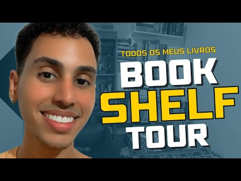 BOOK SHELF TOUR • 2024 📚✨ | Carpe Diem Literário