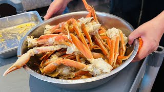 ALL YOU CAN EAT CRAB LEGS SEAFOOD & SUSHI BUFFET @ GOLDEN KOI BUFFET IN ROSEVILLE CALIFORNIA!