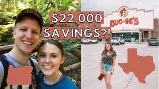 The Cost Differences Of Moving From Oregon To Texas
