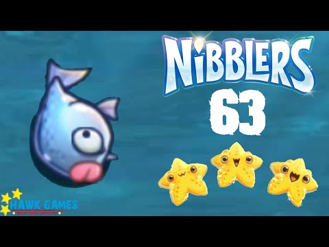 Nibblers - 3 Stars Walkthrough Level 63