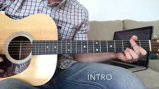 We Are One Tonight (Switchfoot) - Acoustic Playthrough | Beginner Version