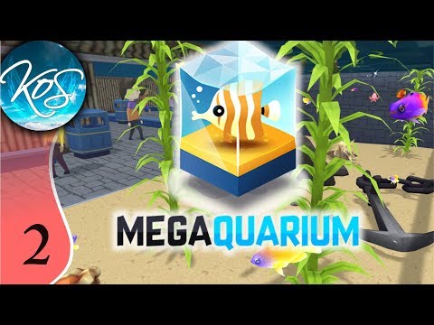 Megaquarium Ep 2: MORE FISH IN THE SEA - First Look - Let's Play, Gameplay