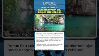 Pesona Danau Biru Kolaka dengan Air Jernih dan Tebing Menjulang yang Menantang Adrenalin Wisatawan