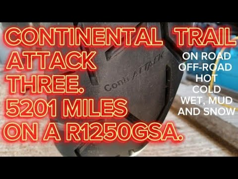 TRAIL ATTACK 3 ( CONTINENTAL) 5201 MILES ON A R1250GSA.