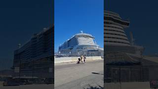 Msc Seaside e Costa Toscana ormeggiate al porto di Palermo ⚓️