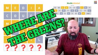 Is it IMPOSSIBLE to solve wordle if you don't get green clues