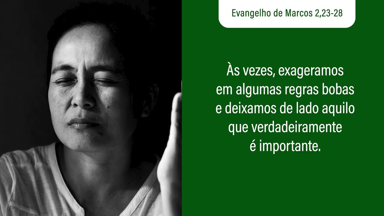 20 de janeiro Evangelho de Marcos 2,23-28