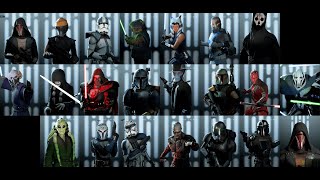 All Heroes Modded 2022 | Star Wars: Battlefront 2 (2017)