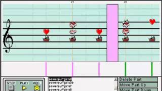 Mario Paint Composer - Powerpuff Girls Ending Theme