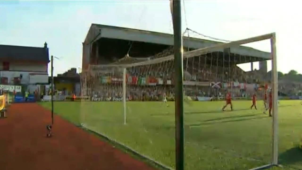 Samaras  Amazing  Goal  Cliftonville (Nir) 0 - 2 Celtic (Sco) 17.07.2013