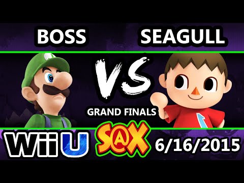 S@X 102 - Ws | Boss (Luigi) Vs. NS | Seagull (Villager) SSB4 Grand Finals - Smash Wii U - Smash 4