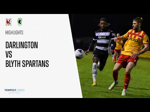 Darlington 0-0 Blyth Spartans - National League North - 2023/24
