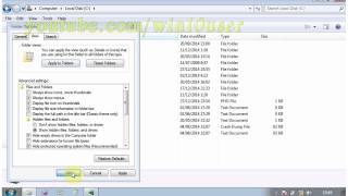 Windows 7 Ultimate Tips : How to view hidden files and folders