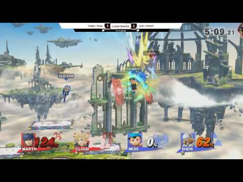 2GGT: ZeRo Saga - False + Tweek (Red) Vs. NAKAT + VoiD (Blue) Losers Quarters - Smash Wii U