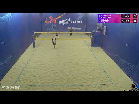 10:30 D. Svyrydenko / Y. Yevdokymov - M. Bedukha / M. Kyselov 27.03.2023 | Winners Beach Volleyball