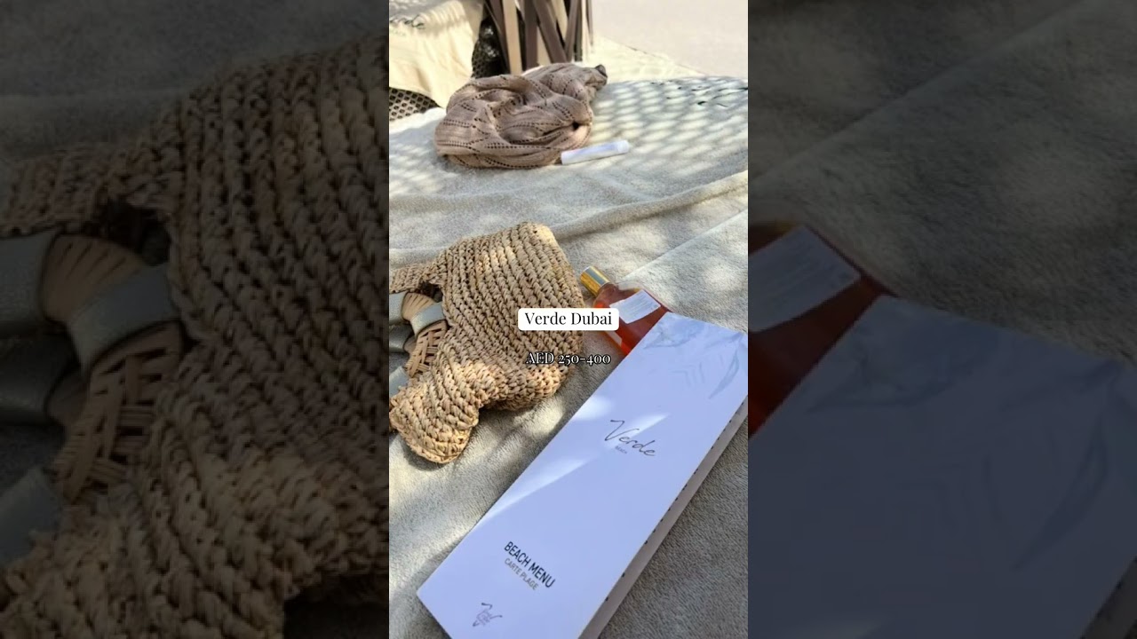 ☀️🍸 Here’s your cheat sheet to Dubai’s most fashionable beach clubs.