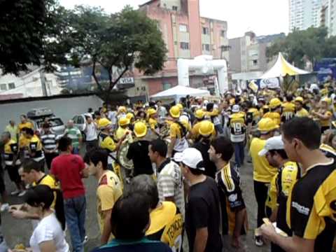 "Aquecimento Os Tigres | Criciúma x Chapecoense - FINAL 2011" Barra: Os Tigres • Club: Criciúma