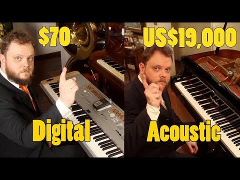 Can You Hear The Difference Between an Acoustic and Digital Piano