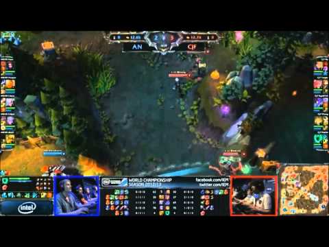 Anexis eSports [AN] vs CJ Frost [CJF] - IEM World Championship 2013 Grp B - Full Game