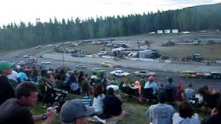 preview picture of video '2010 quesnel crash to pass'