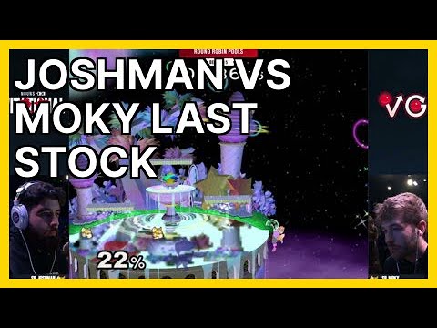 Joshman vs Moky last stock (VGBootCamp) | Smash Melee Highlights
