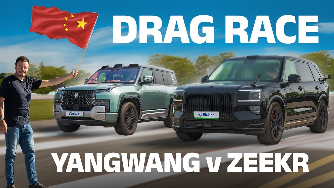 Zeekr 9X vs YangWang U8 DRAG RACE: It was SO close!!