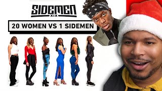 YES HE REALLY DOES IT! 20 WOMEN VS 1 SIDEMEN: KSI EDITION
