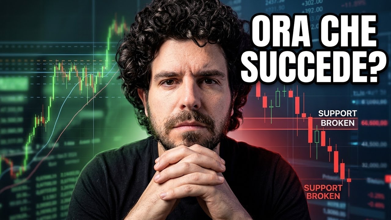Bitcoin ha rotto il supporto | Cosa succede adesso?