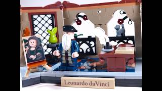 Tribute to Leonardo da Vinci 40902 stopmpotion