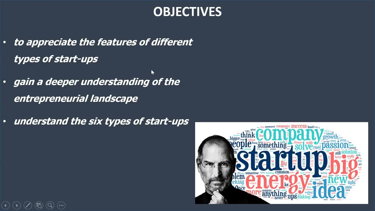 GLN Cohort 1 - Strategic Entrepreneurship Masterclass - Types and Stages of Start-ups